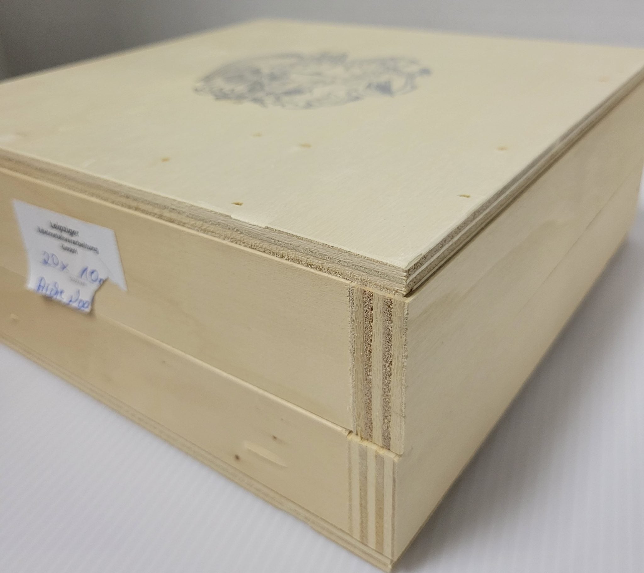 Empty Wooden Noah's Ark 10 oz Storage Monsterbox