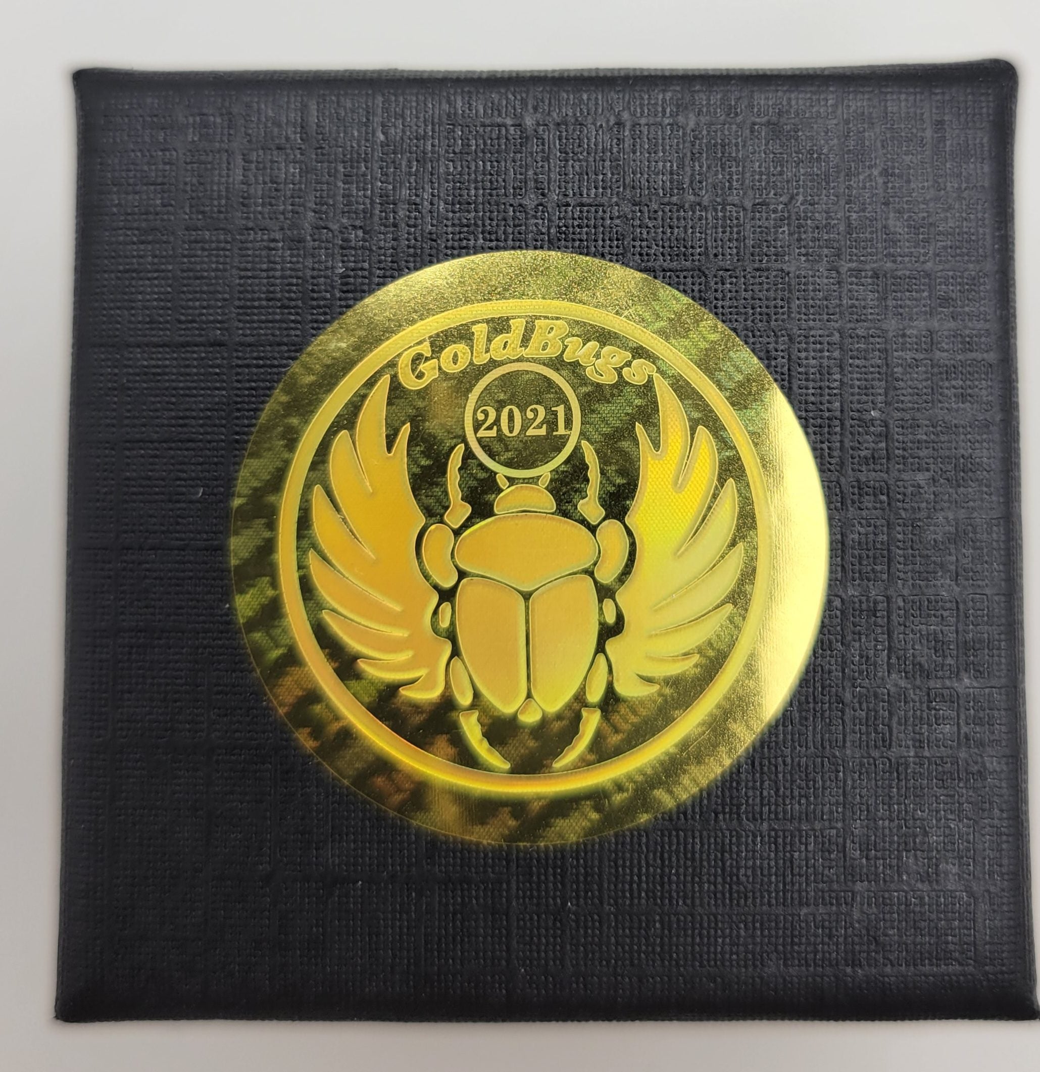 2021 Lithic Metals 999 Gold 1/4 oz Hand Poured Limited Edition "Gold Bugs" Round