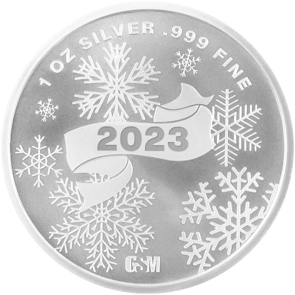 2023 Santa 1 oz Silver 999 Round