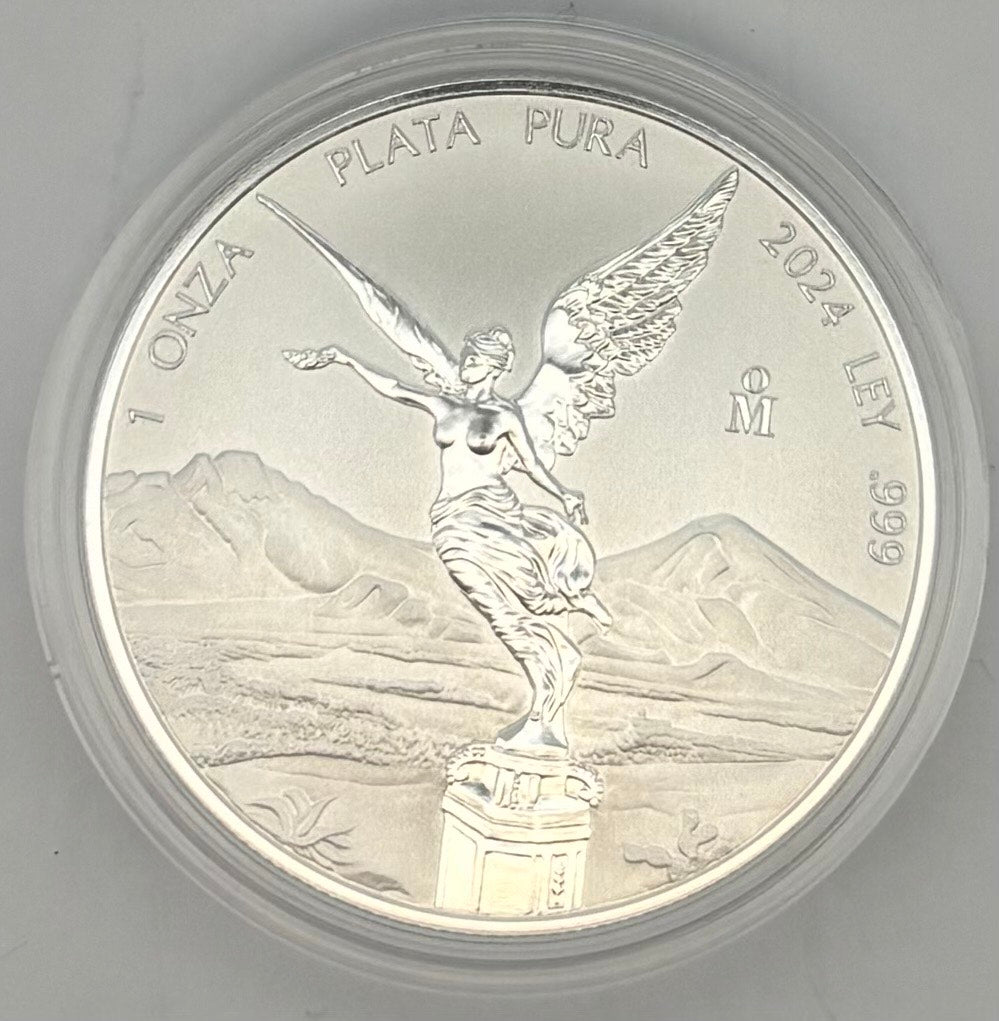 2024 1 OZ MEXICAN SILVER LIBERTAD REVERSE PROOF