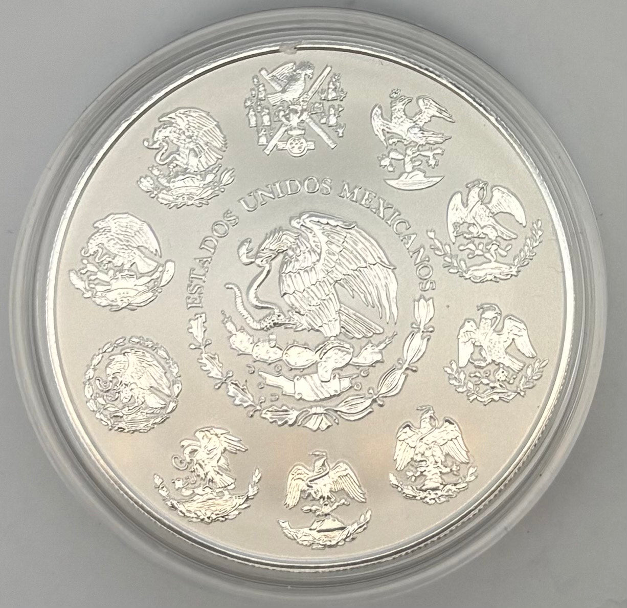 2024 2 OZ MEXICAN SILVER LIBERTAD REVERSE PROOF
