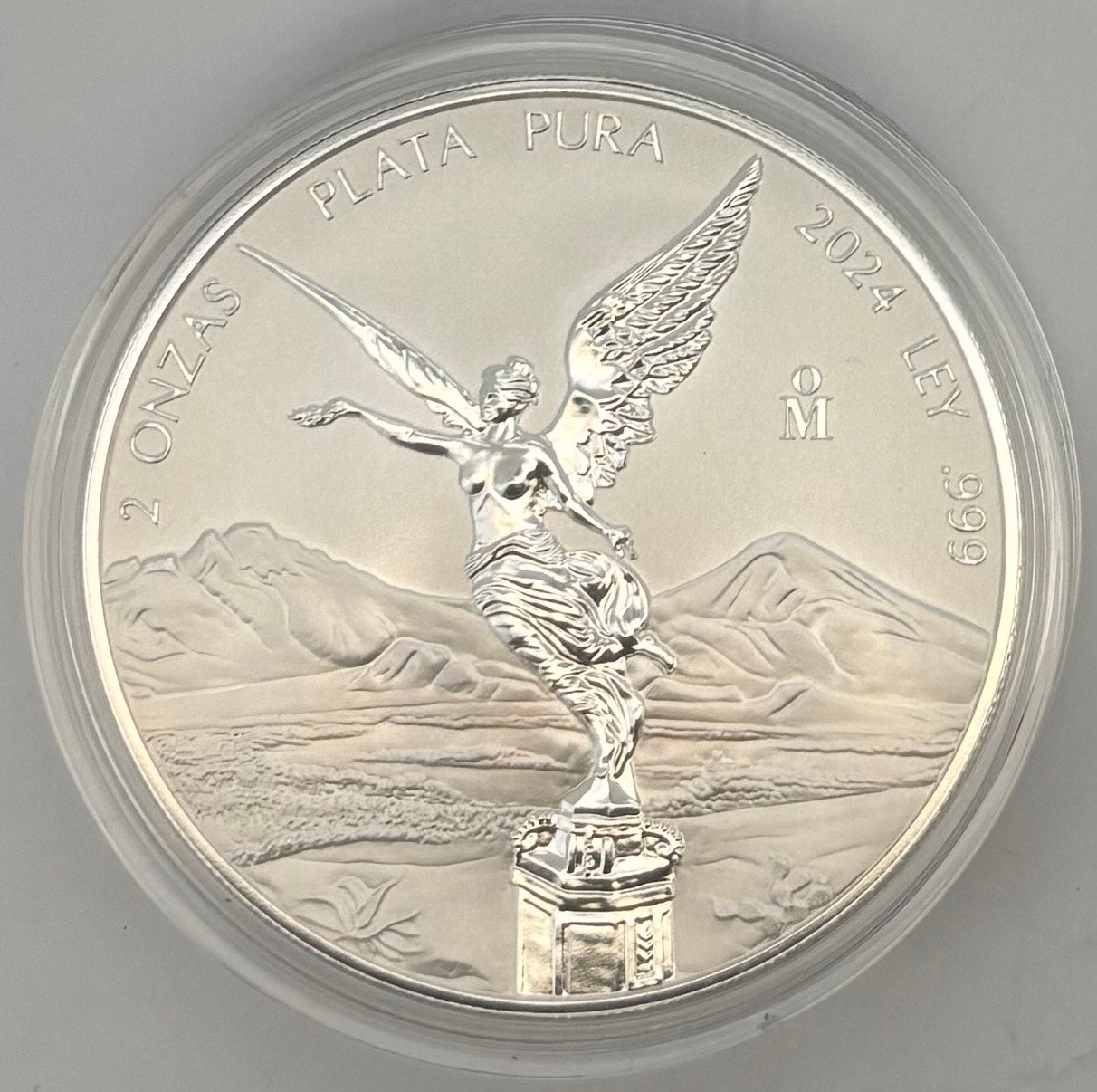 2024 2 OZ MEXICAN SILVER LIBERTAD REVERSE PROOF