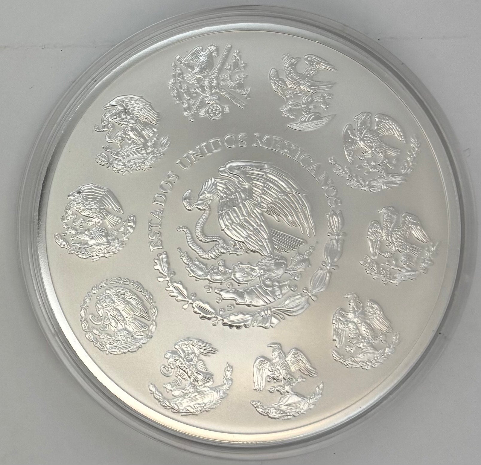 2024 5 OZ MEXICAN SILVER LIBERTAD REVERSE PROOF