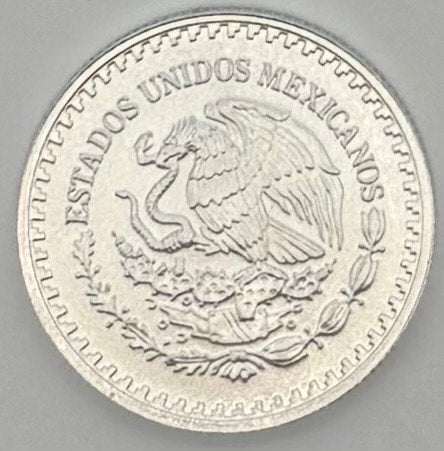 1/10 oz 999 Pure Silver 2024 Mexico Libertad BU