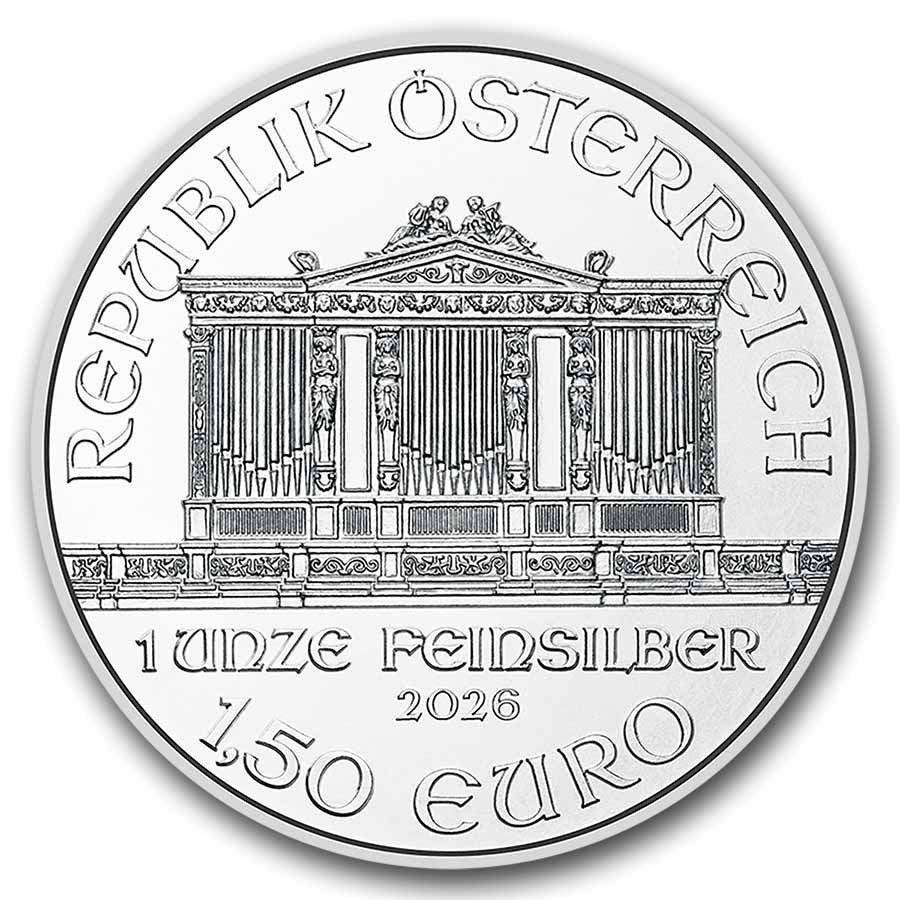 2026 1 OZ AUSTRIAN SILVER PHILHARMONIC