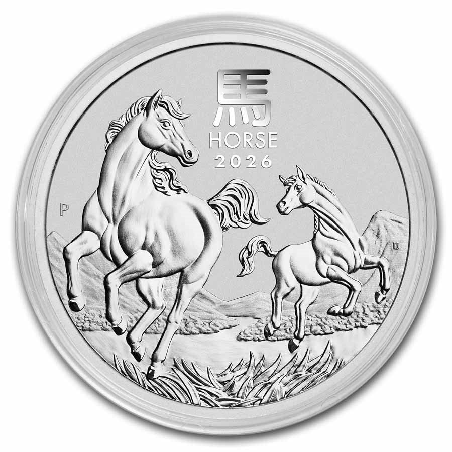 2026 2 OZ PERTH MINT SILVER HORSE (LUNAR SERIES)