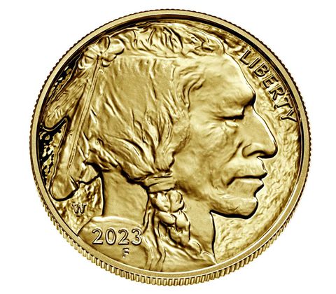 2023 1 oz American Gold Buffalo $50 Coin BU