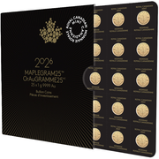 2026 25 GRAM GOLD MAPLEGRAM