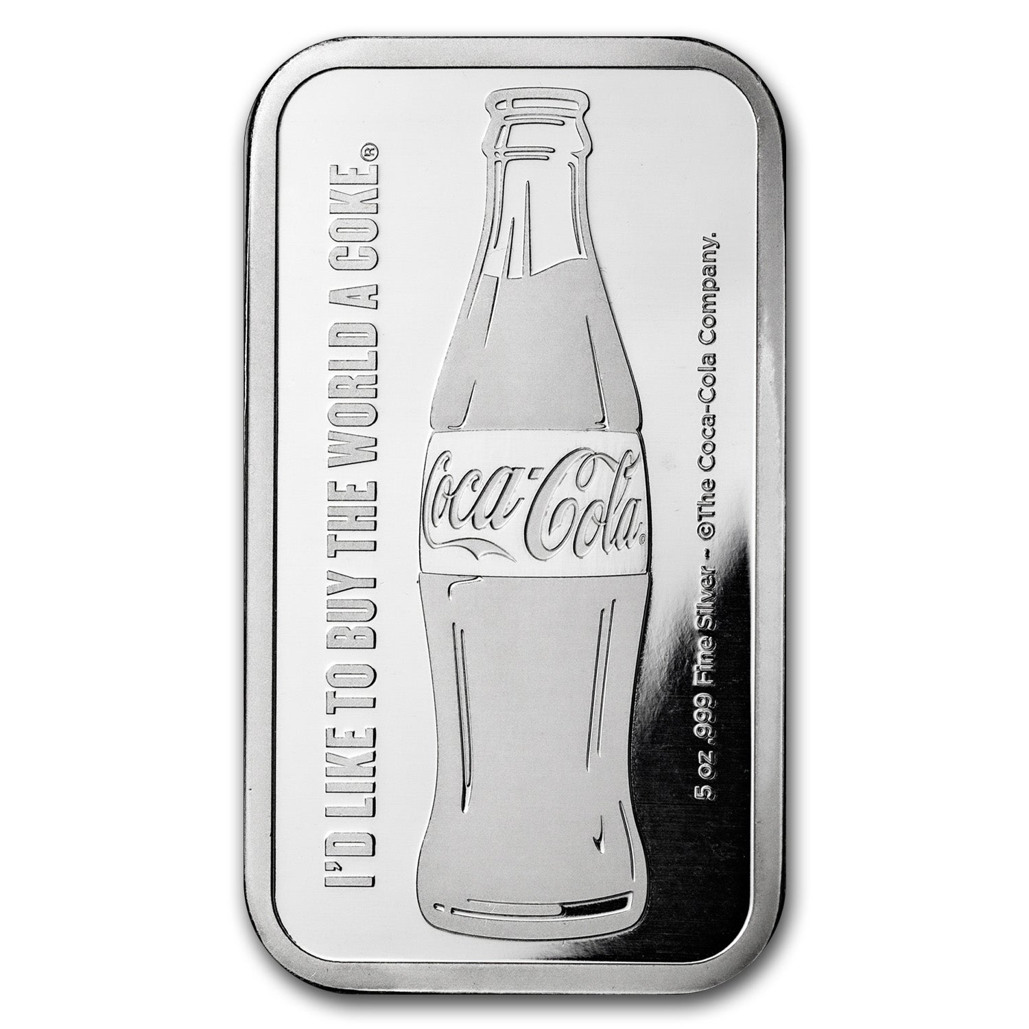 Coca-Cola® 5 oz 999 Silver Bar