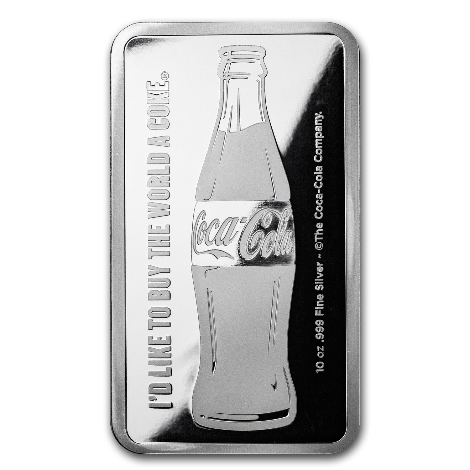 Coca-Cola® 10 oz 999 Silver Bar