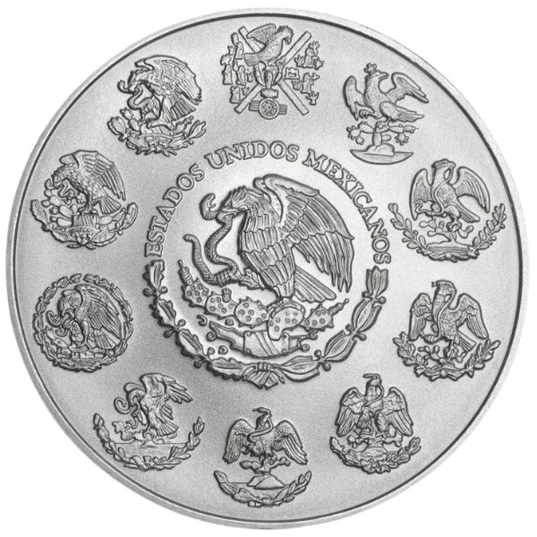 2023 2 oz Mexican 999 Silver Libertad Coin (BU)