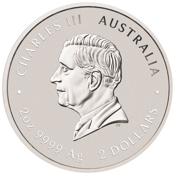 2025 2 OZ PERTH MINT SILVER SNAKE (LUNAR SERIES)