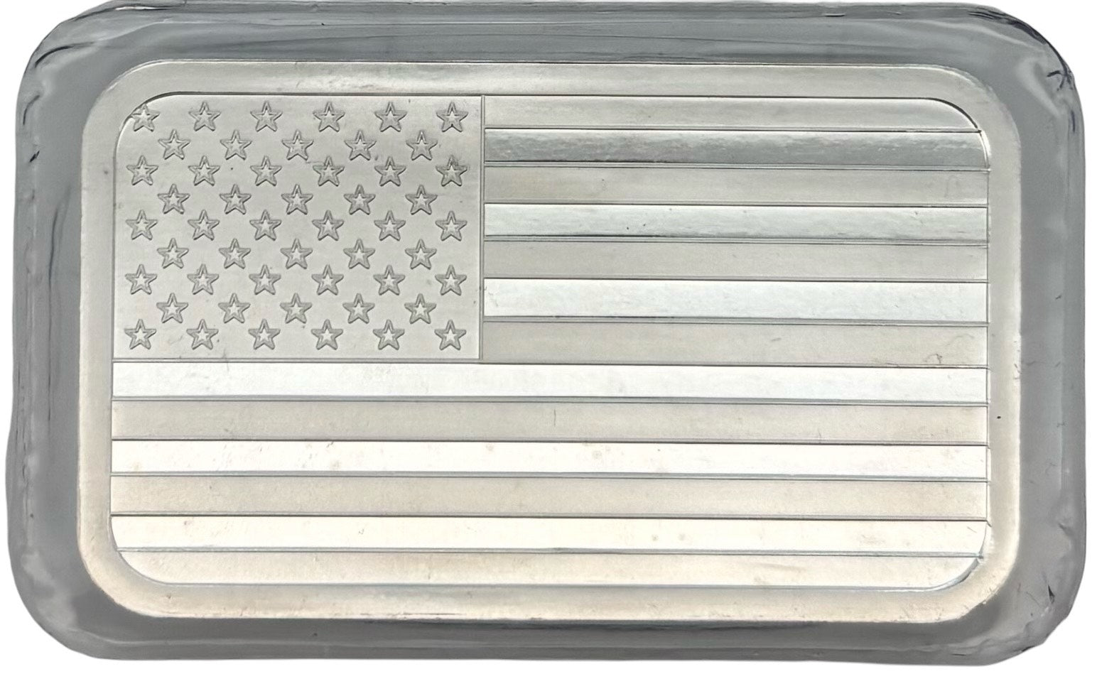 5 OZ SILVER BAR FLAG SILVERTOWNE