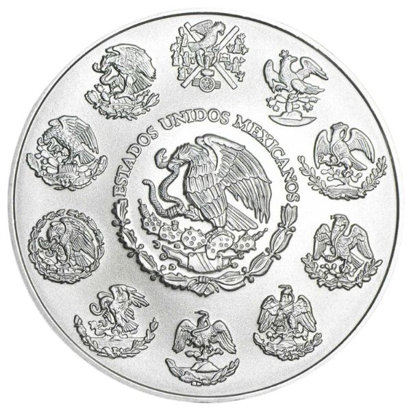 2023 5 oz Mexican 999 Silver Libertad Coin (BU)