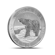 2019 1/2 oz Canadian Polar Bear 9999 Silver Coin