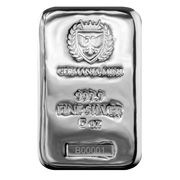 5 OZ 999 SILVER BAR GERMANIA MINT