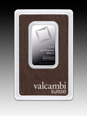 1 OZ PLATINUM BAR VALCAMBI