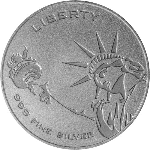 1 oz Asahi Freedom Liberty 999+ Silver Round