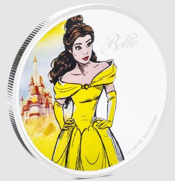 2024 1 oz Disney Princess Belle Collectible Silver Coin