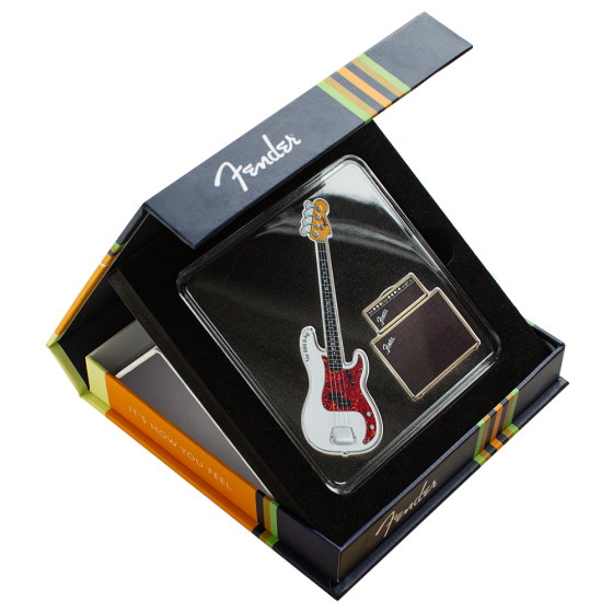 2023 Pamp Fender Dynamic Duo 2 Coin 9999 Silver Set