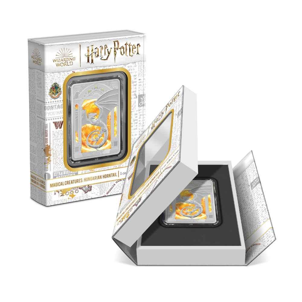 2024 1 oz Harry Potter Magical Creatures Hungarian Horntail Silver Coin