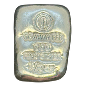 1/2 oz 999 Silver "Go Away FED" Bar