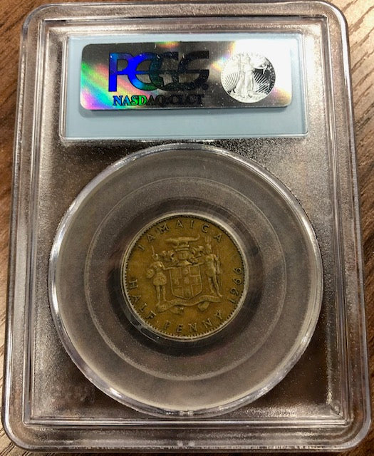 PCGS Certified 9-11-01 WTC Ground Zero Recovery 1/2 Penny