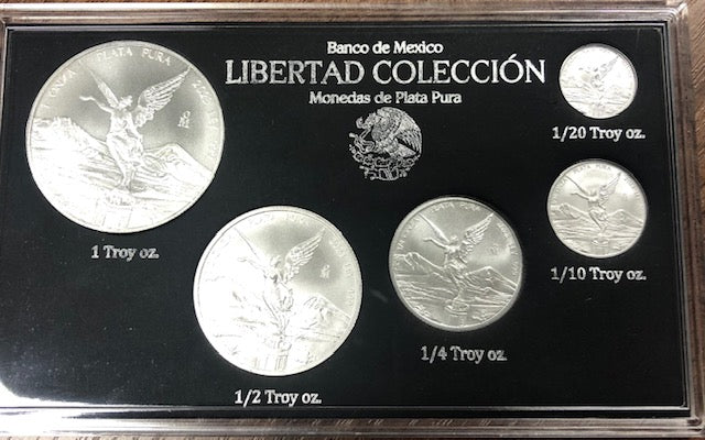 2023 Mexico Libertad Collection Silver BU Set