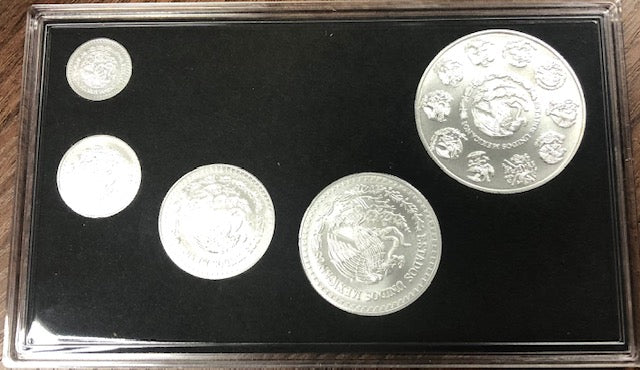 2023 Mexico Libertad Collection Silver BU Set