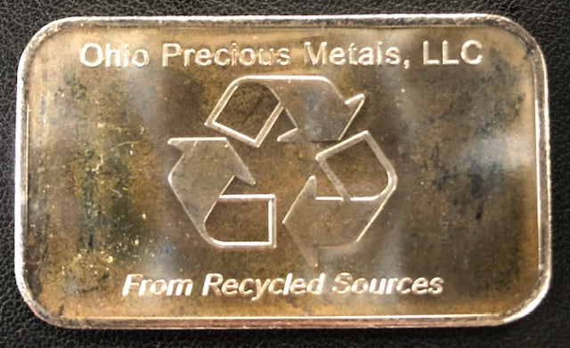 1 oz 9995 Ohio Precious Metals Mushroom Bar - Secondary Market