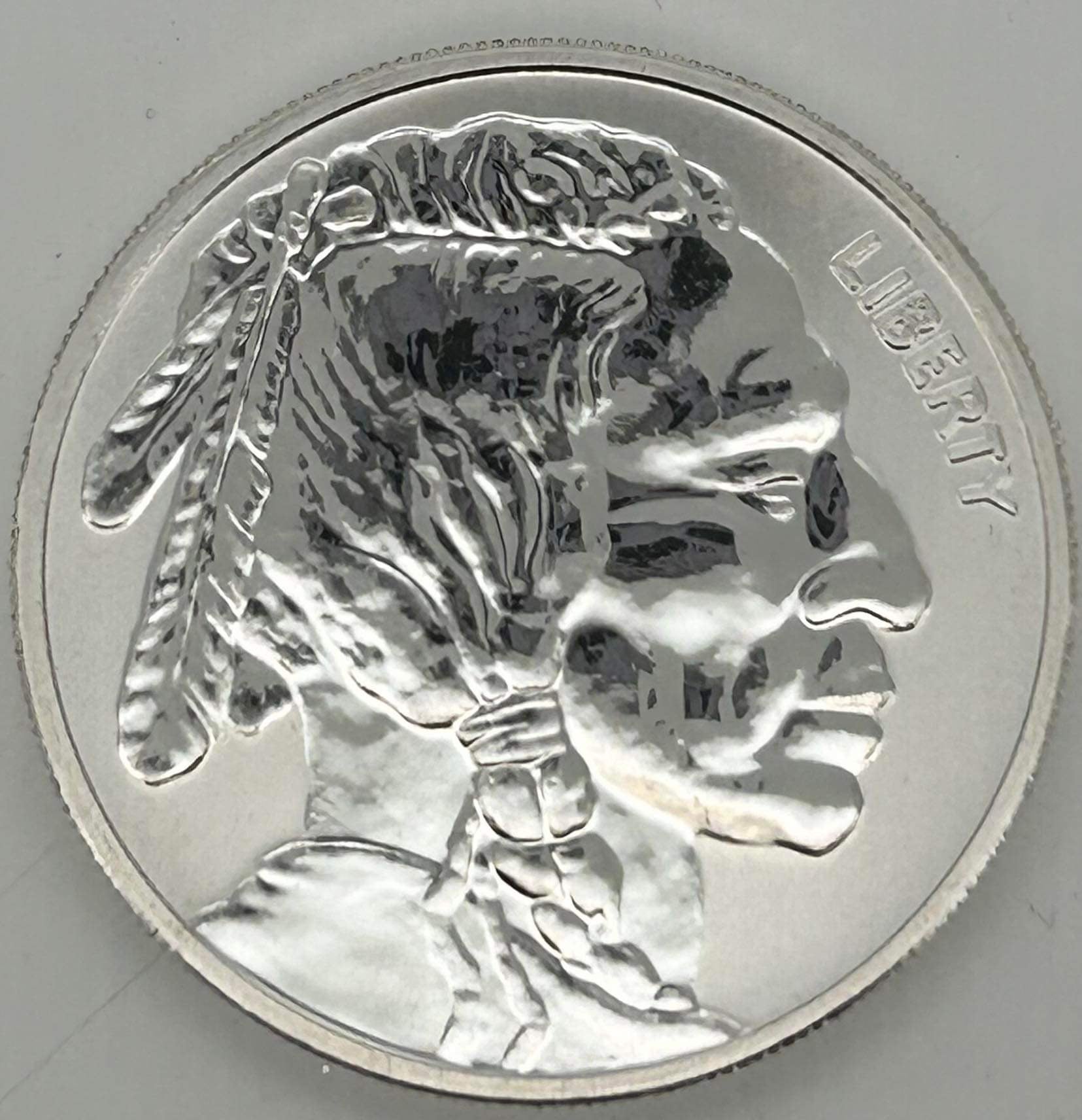 Reverse Proof Buffalo 1 oz 999 Fine Silver