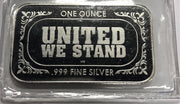 1 oz 999+ Pure Silver American Flag Bar