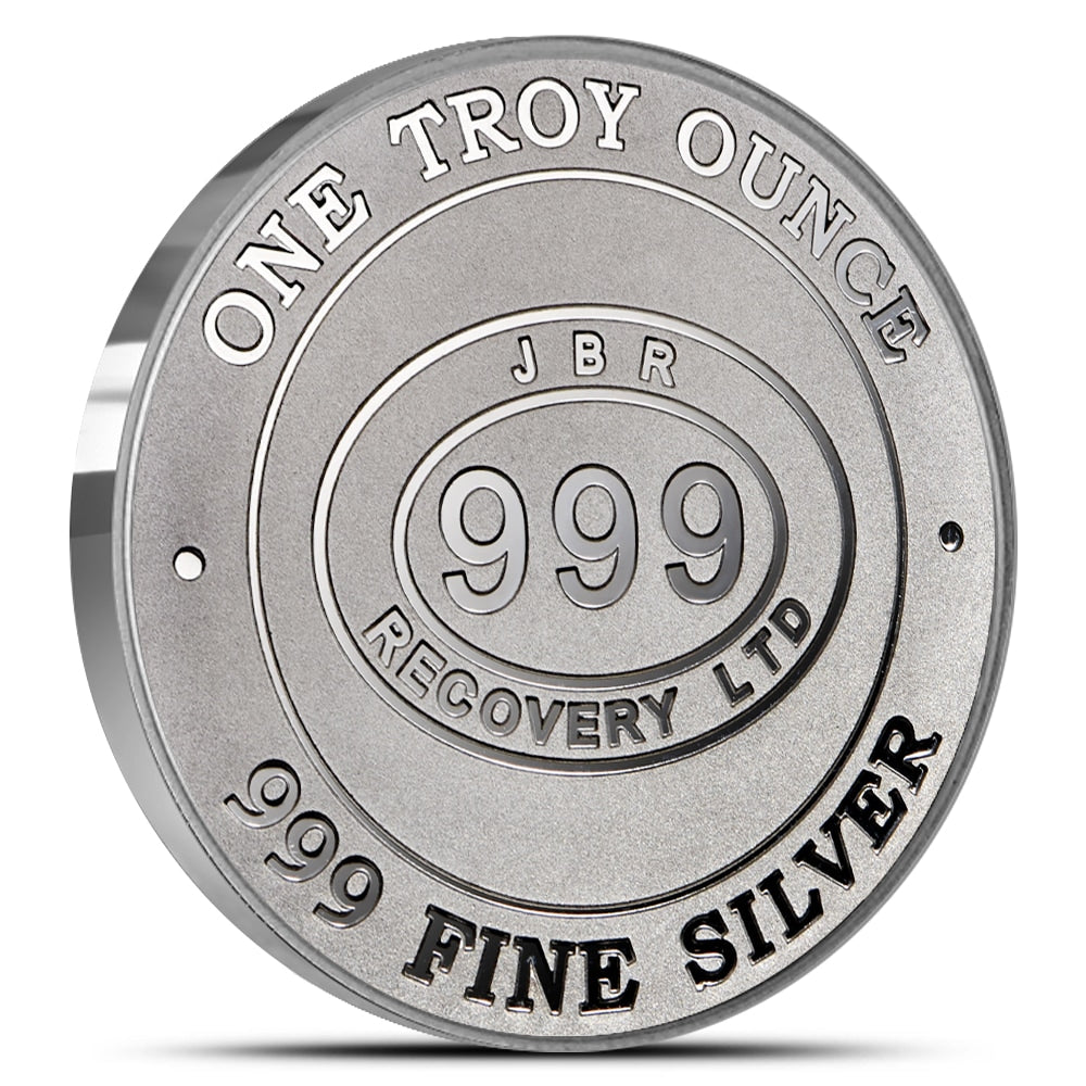 1 OZ SILVER ROUND JBR