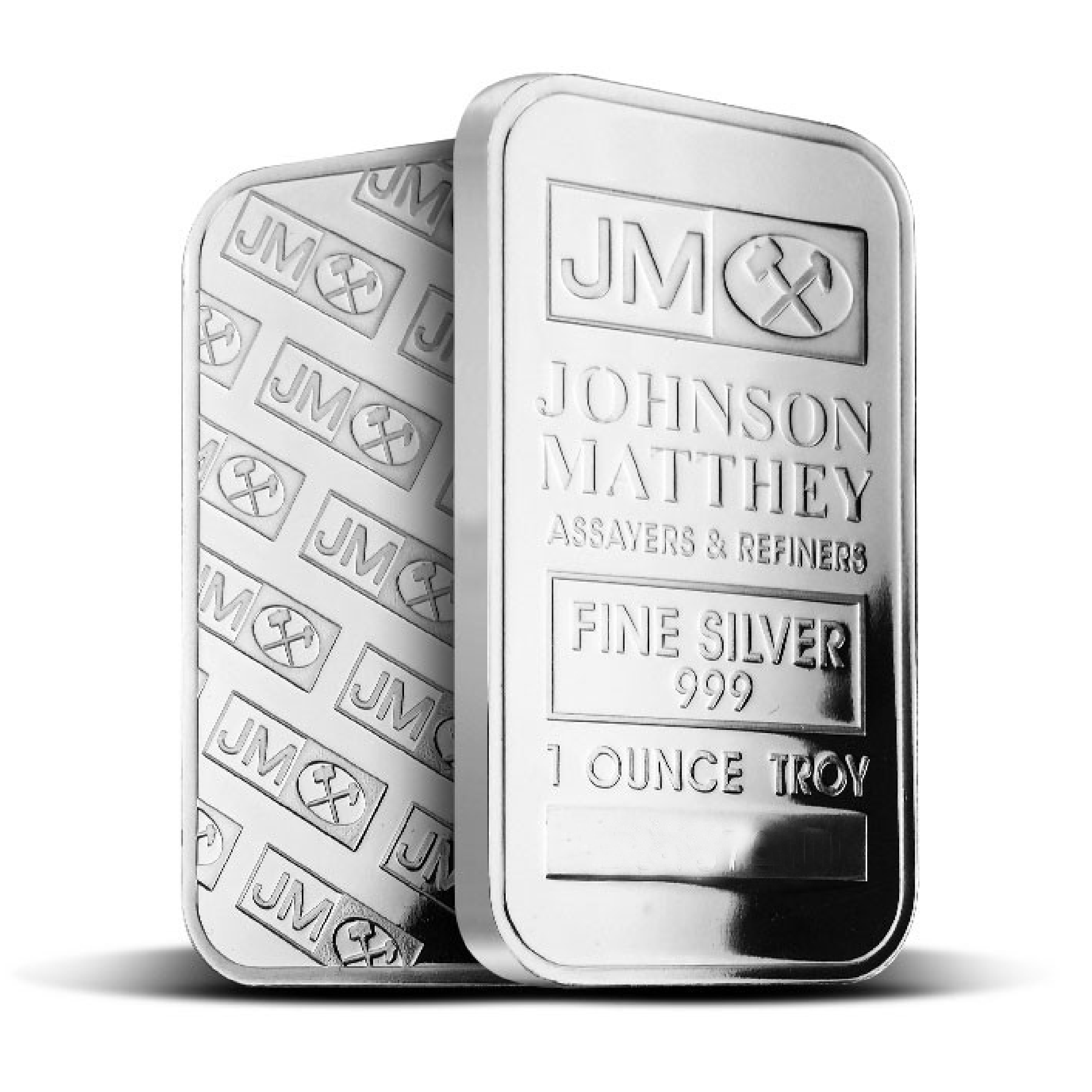 1 oz 999 Sealed Silver Johnson Matthey Bar