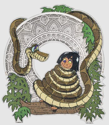 2025 1 oz Disney The Jungle Book Kaa Silver Coin