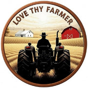 5 oz Love Thy Farmer Colorized Copper Round in Capsule
