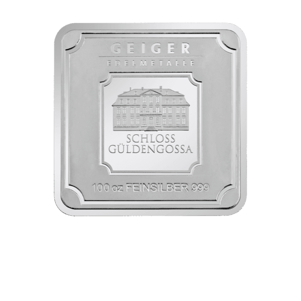 Geiger Edelmetalle AG 100oz Silver Bar