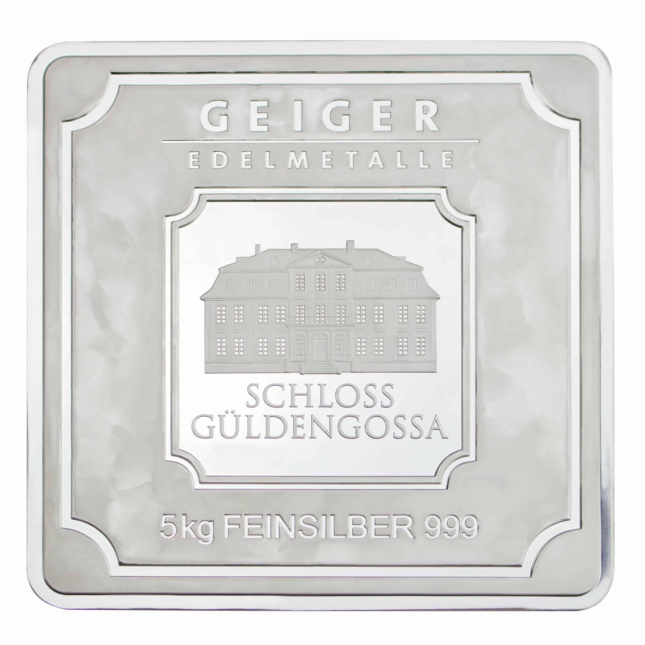 Geiger Edelmetalle AG 5 kg Silver Bar