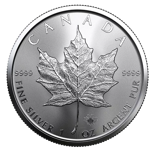 2022 1 oz 9999 Silver Canadian Maple Leaf Coin