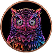 5 oz Mystic Night Owl Colorized Copper Round in Capsule