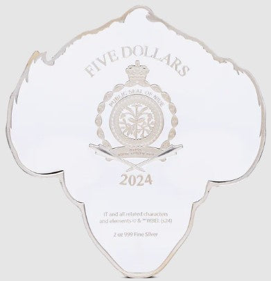 2024 2 Oz IT Pennywise Silver Coin