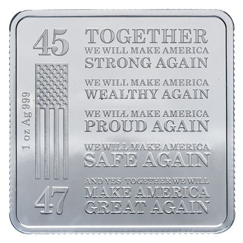 TRUMP TRAIN 1 OZ SILVER BAR