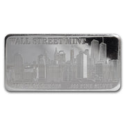 10 OZ 999 SILVER BAR WALL STREET MINT