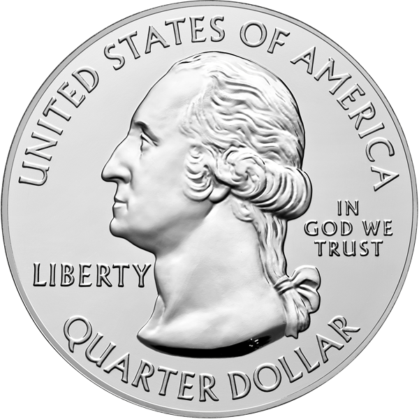 2011 5 OZ SILVER AMERICA THE BEAUTIFUL GLACIER COIN