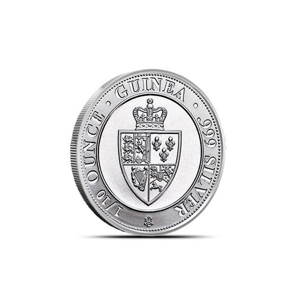 2021 1/10 oz St. Helena Silver Spade Guinea Shield Coin (BU)