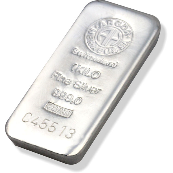 KILO SILVER BAR ARGOR-HERAEUS