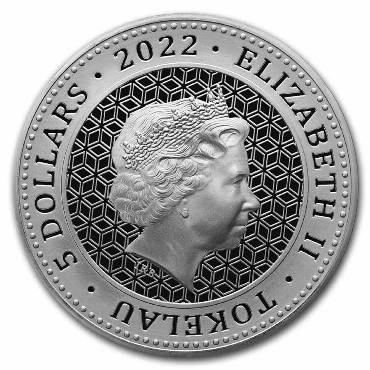 2022 1 KG Bull and Bear 9999 Silver $50 Tokelau Coin In Capsule