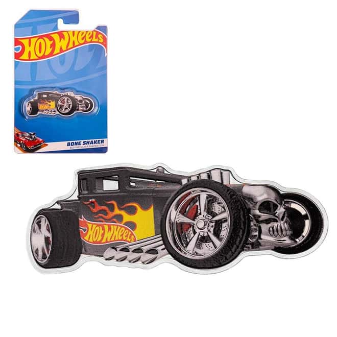 2024 1 oz Silver Hot Wheels™ “Bone Shaker” Coin - Solomon Islands