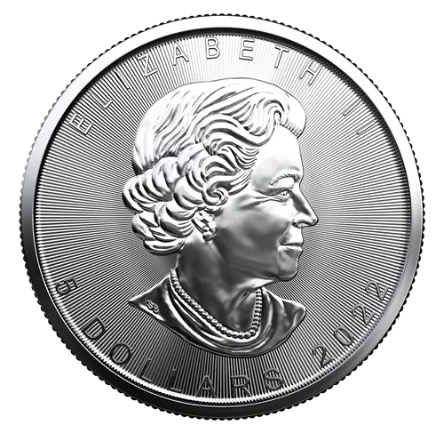 2022 1 oz 9999 Silver Canadian Maple Leaf Coin
