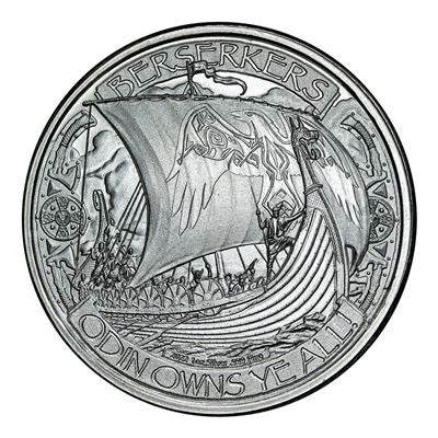 Vikings 1 oz Silver 999 Round